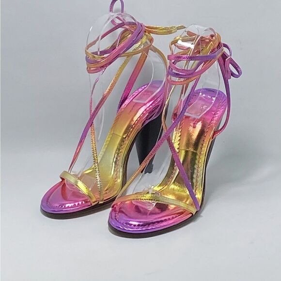 Isabel Marant Aliza Ombré Leather Sandals size 38 - Picture 9 of 13